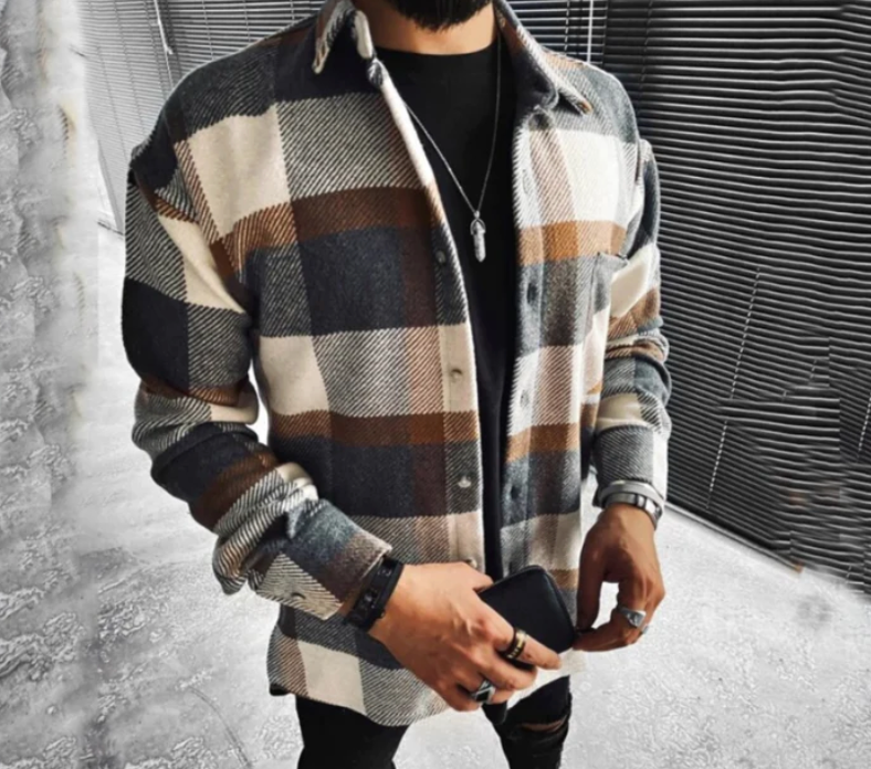 Ian - Camicia a Quadri Classica per Ogni Occasione