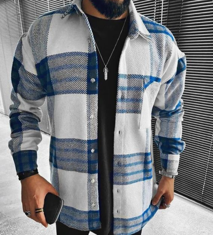 Ian - Camicia a Quadri Classica per Ogni Occasione