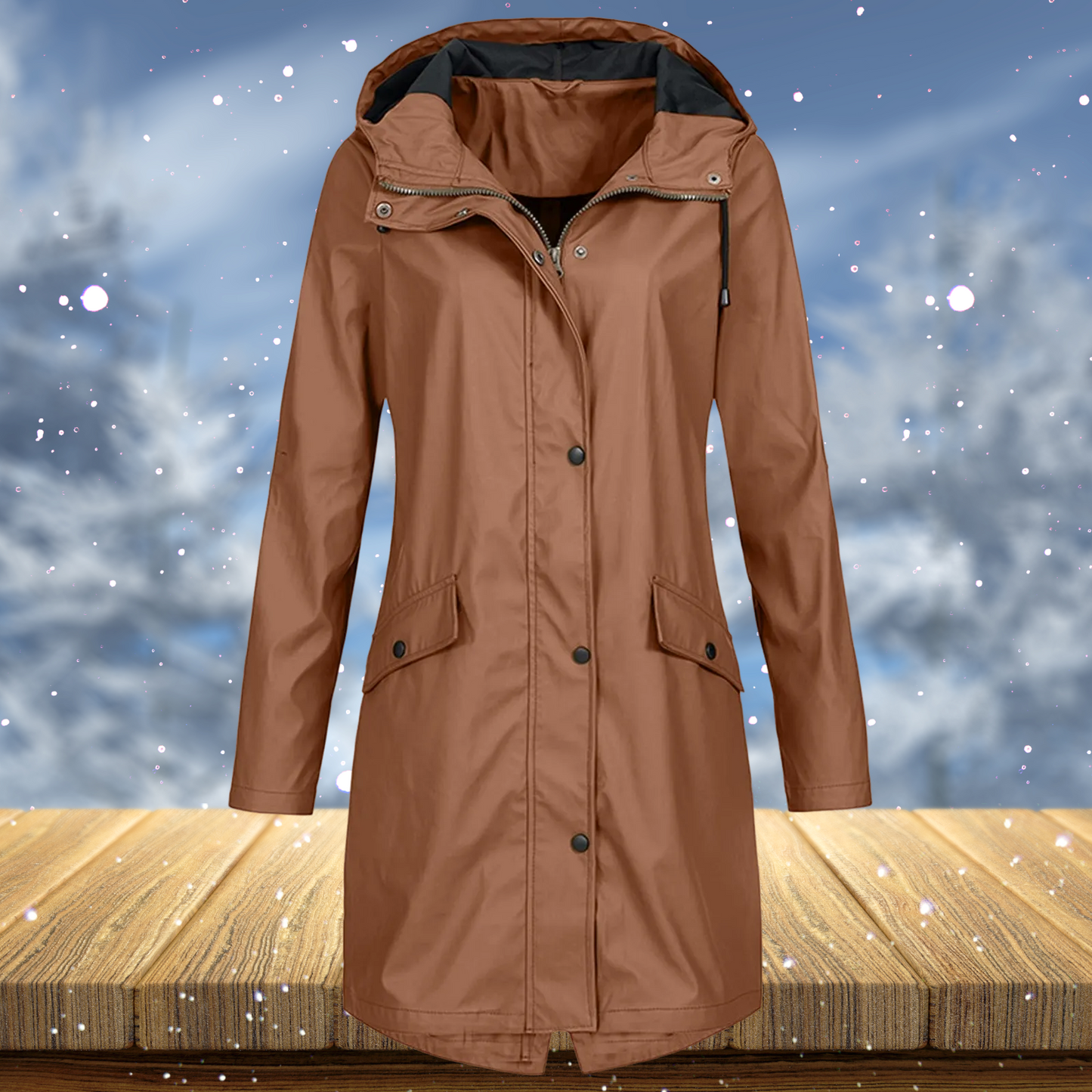 Zenith – Lungo impermeabile antivento