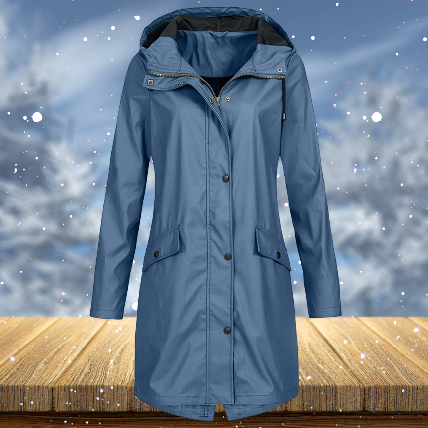 Zenith – Lungo impermeabile antivento