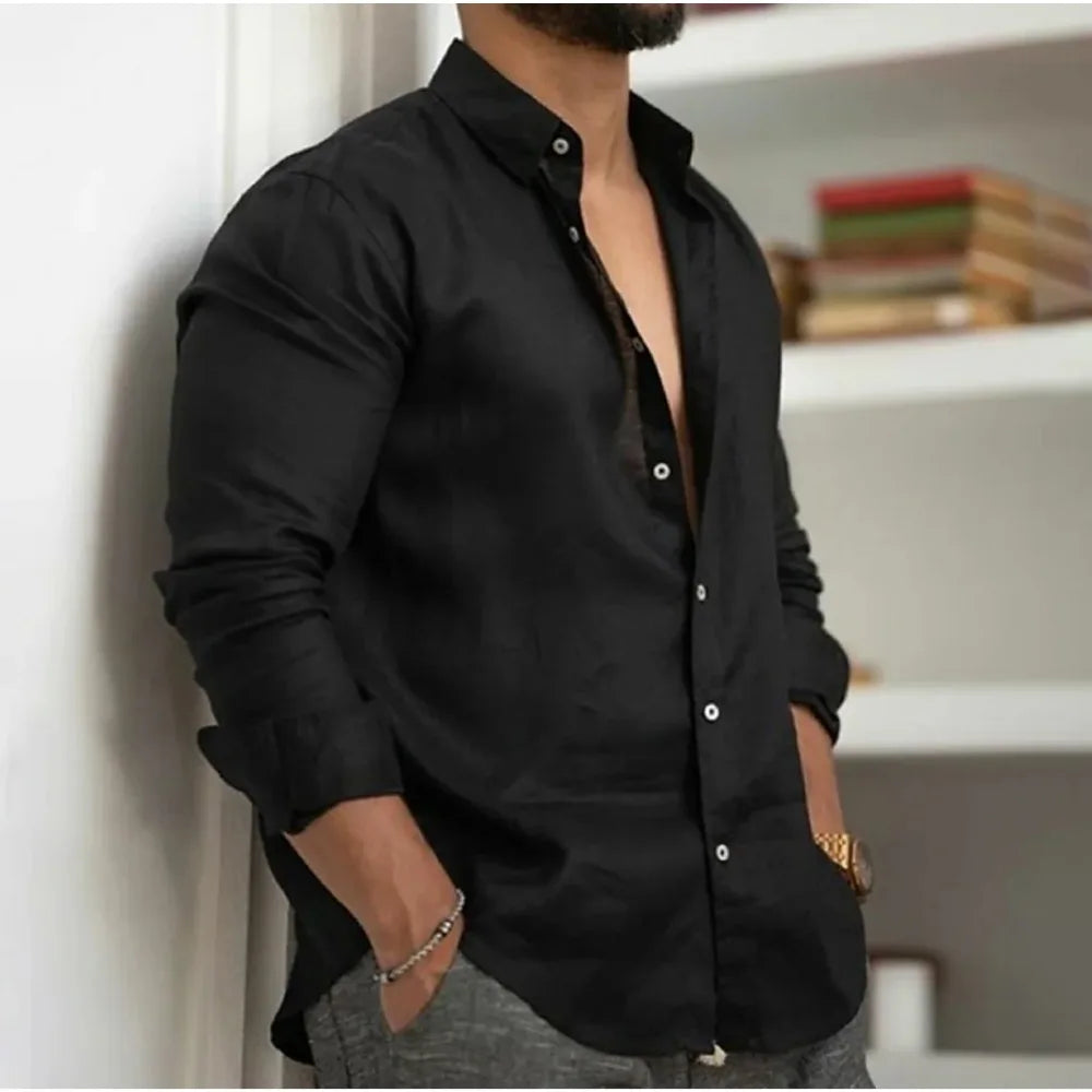 Ronnie – Camicia in Lino Traspirante