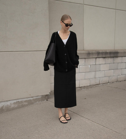 Amber - Cardigan Relaxato in Cashmere Embrace