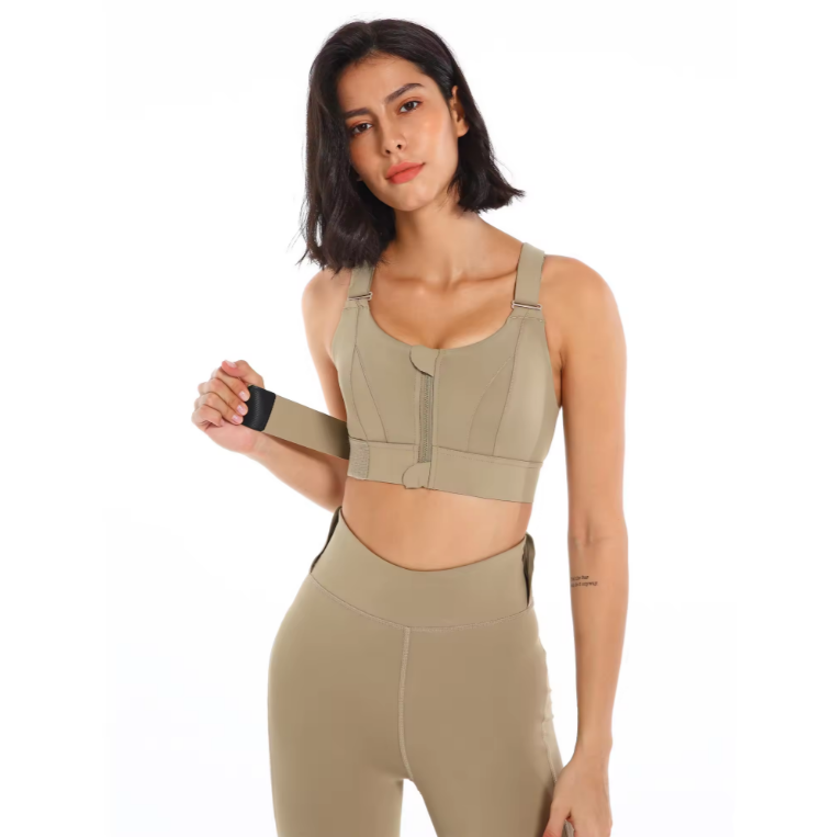 Bea - Reggiseno Zip-Up Performante per Donne Attive
