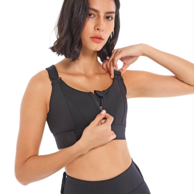 Bea - Reggiseno Zip-Up Performante per Donne Attive