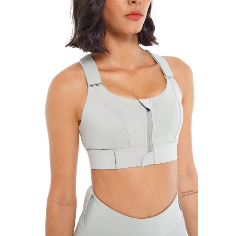 Bea - Reggiseno Zip-Up Performante per Donne Attive