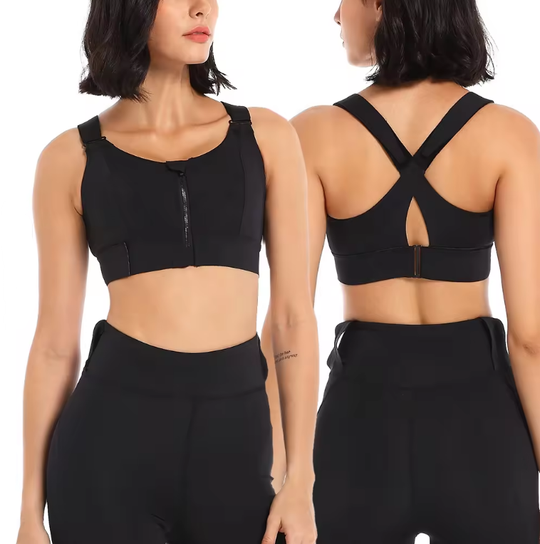 Bea - Reggiseno Zip-Up Performante per Donne Attive