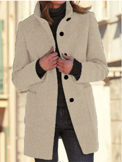 Felicia - Cappotto Button Classico e Sofisticato