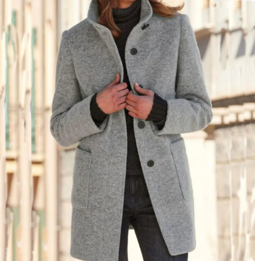 Felicia - Cappotto Button Classico e Sofisticato