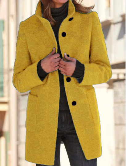 Felicia - Cappotto Button Classico e Sofisticato