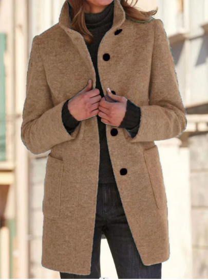 Felicia - Cappotto Button Classico e Sofisticato