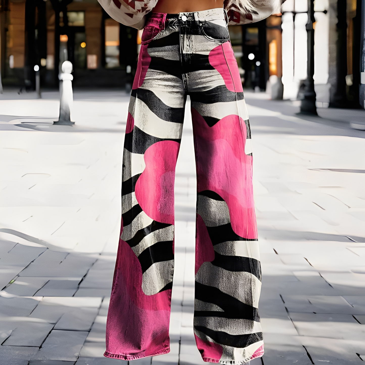 Briley - Pantaloni a gamba larga eleganti e chic per donne