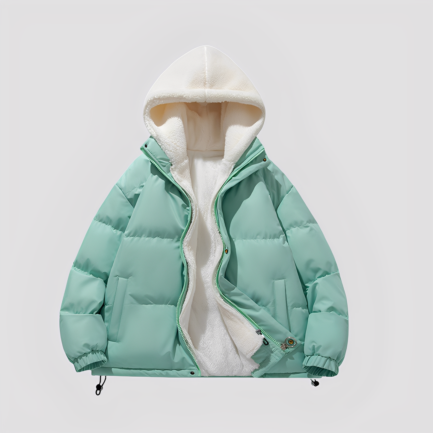 Morris - Giacca ampia e elegante con fodera in pile per uomo