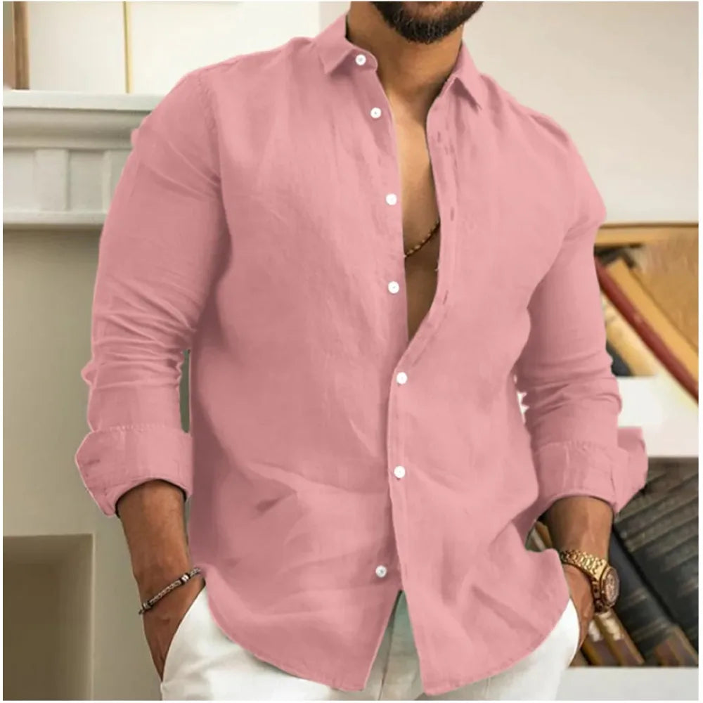 Ronnie – Camicia in Lino Traspirante