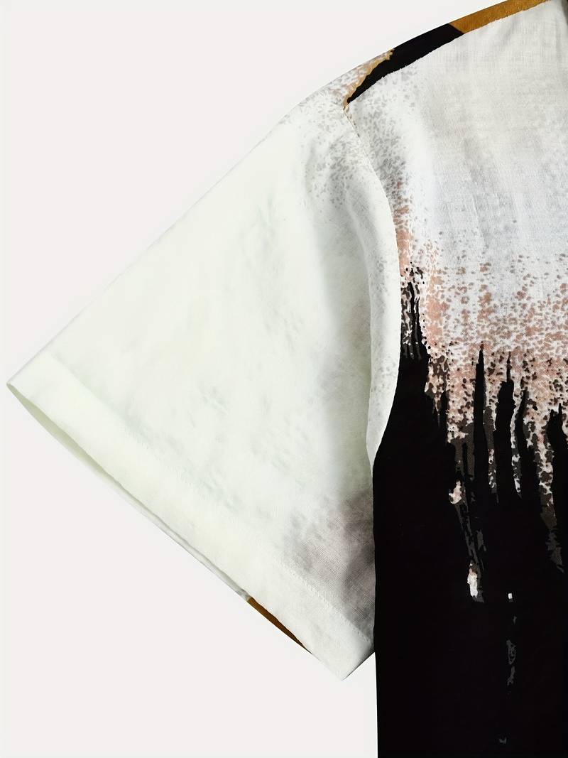 Kenneth - Camicia Casual a Maniche Corte con Stile Fresco