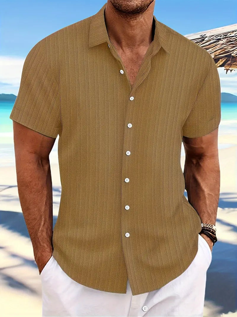 Troy - Camicia Classica con Bottoni
