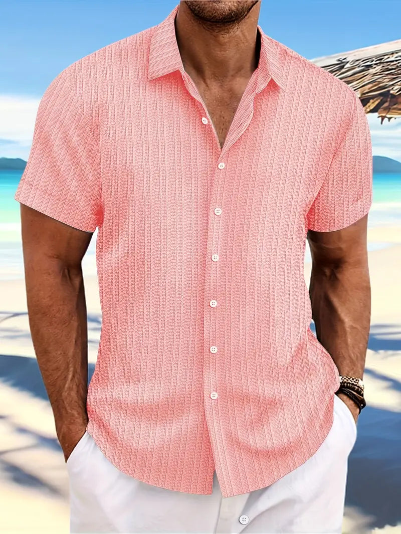 Troy - Camicia Classica con Bottoni