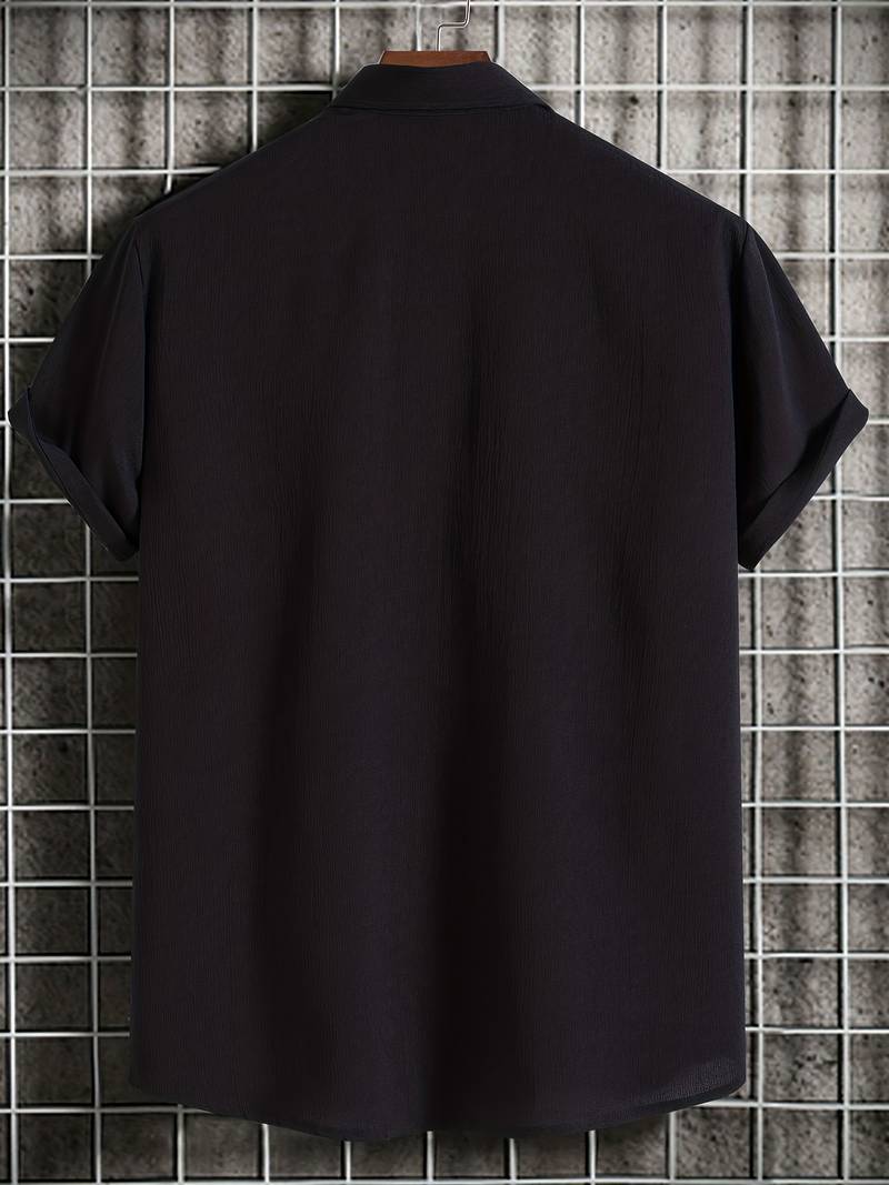 Joshua - Camicia a Maniche Corte Elegante e Senza Sforzo