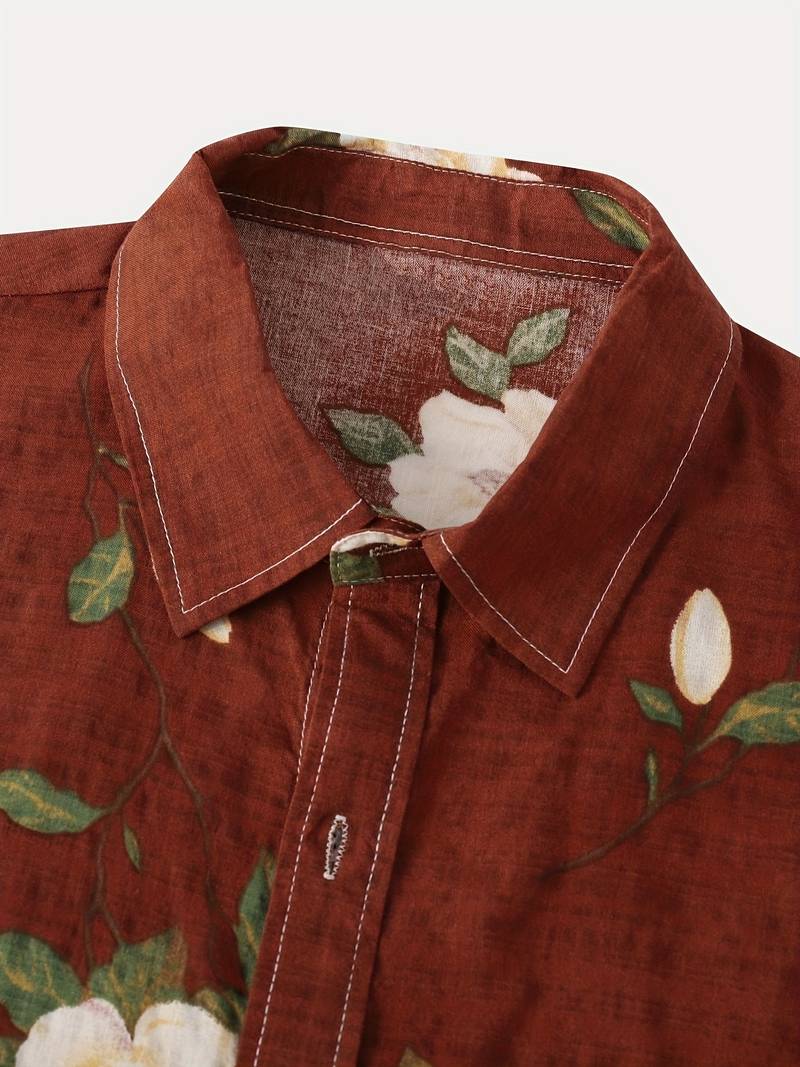 Kenneth - Camicia Casual a Maniche Corte con Stile Fresco