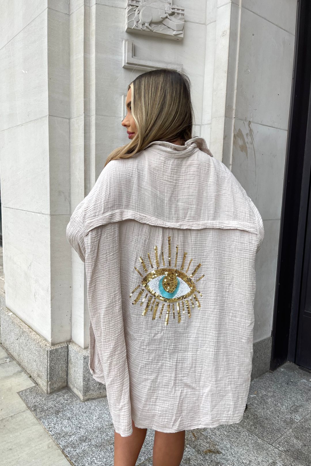 Giada – Kimono Ricamato Oversize