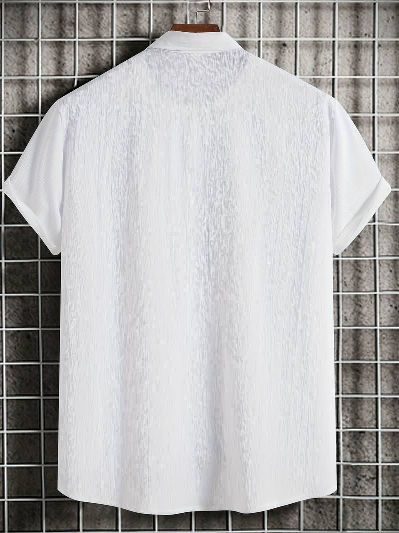 Joshua - Camicia a Maniche Corte Elegante e Senza Sforzo