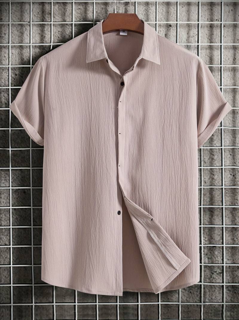 Joshua - Camicia a Maniche Corte Elegante e Senza Sforzo