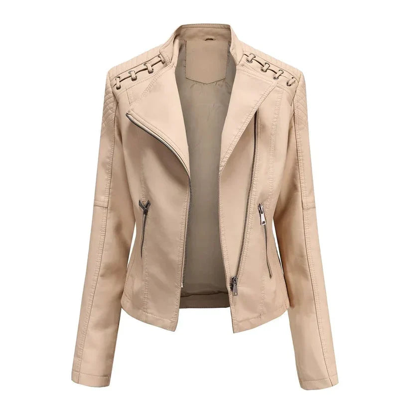 Sofie - Giacca in Pelle Elegante da Tutti i Giorni