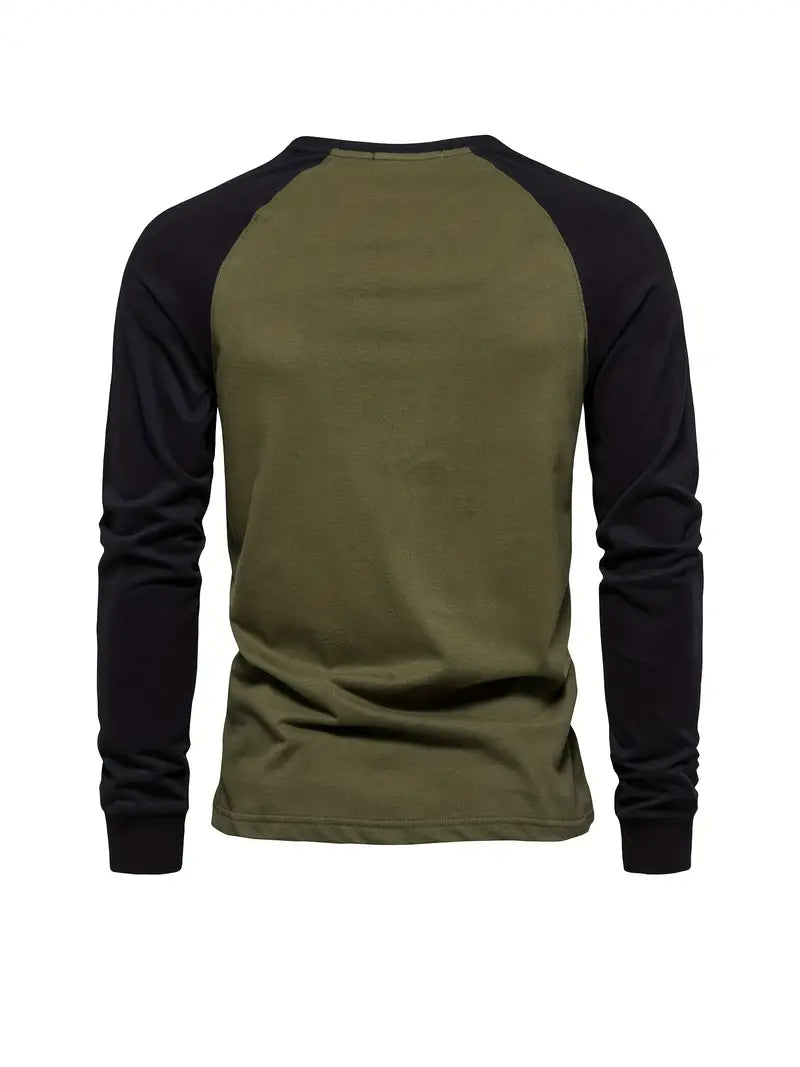 Kairo – Maglia a Maniche Lunghe con Contrasto Deciso