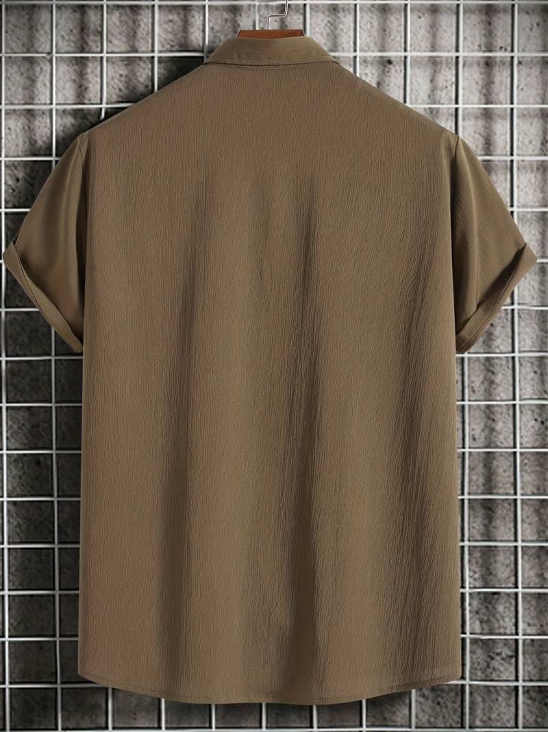 Joshua - Camicia a Maniche Corte Elegante e Senza Sforzo