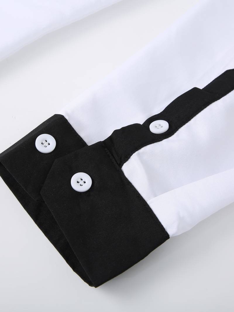 Tonie – Camicia Elegante con Contrasto dal Taglio Moderno