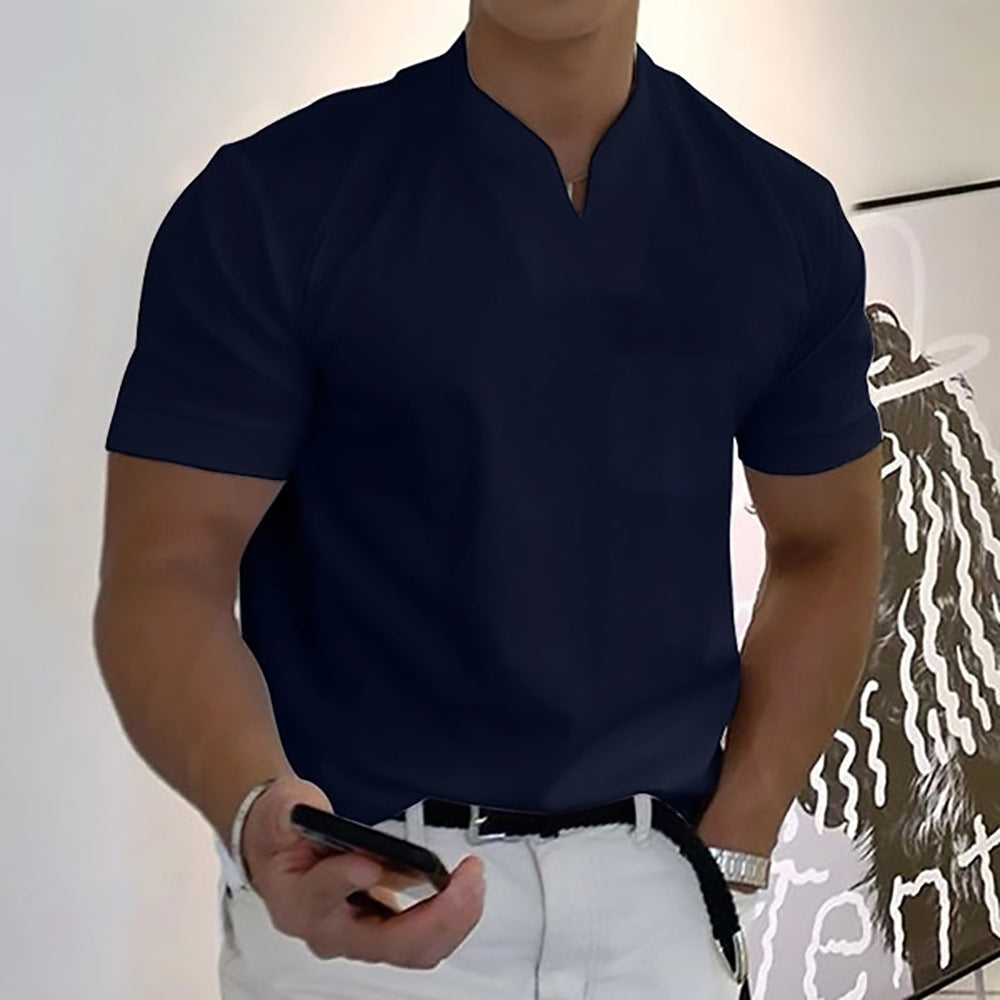 Jason - T-shirt fitness business da uomo a maniche corte