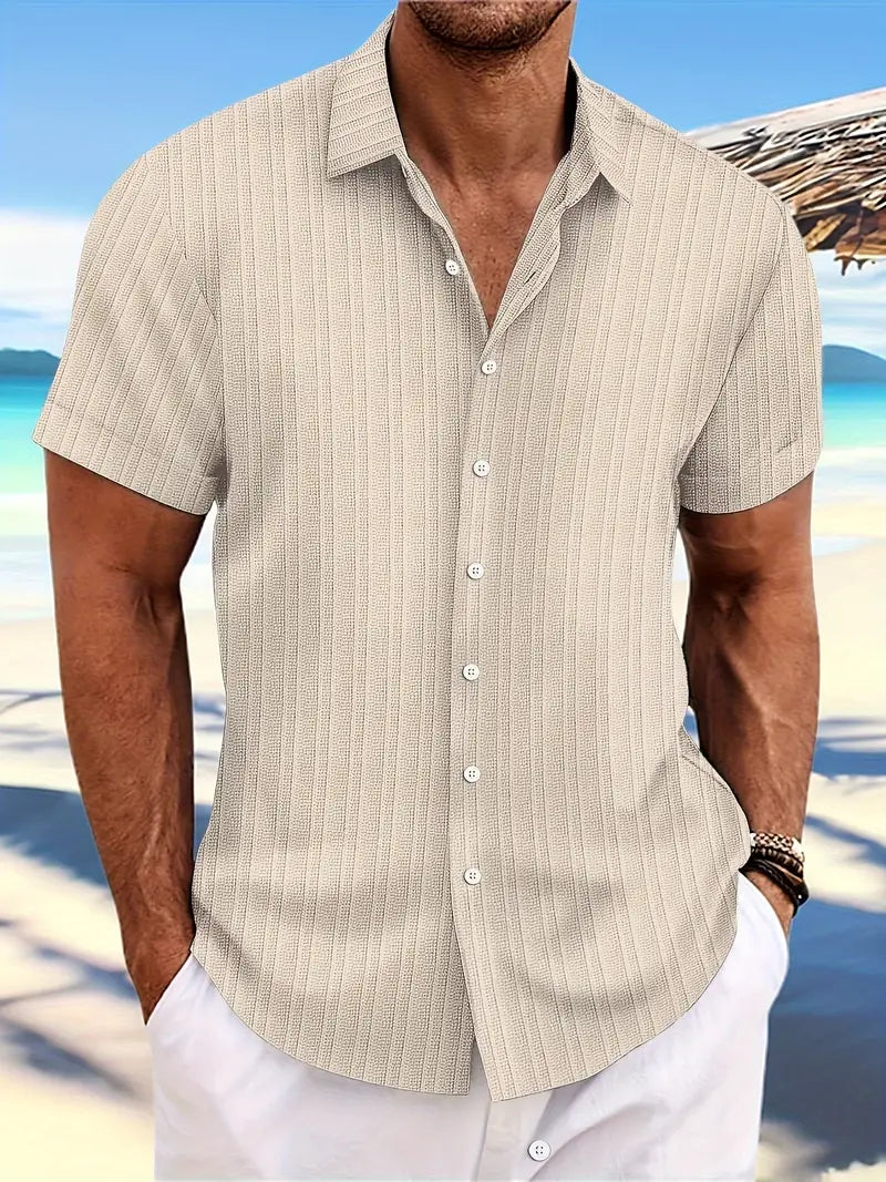 Troy - Camicia Classica con Bottoni