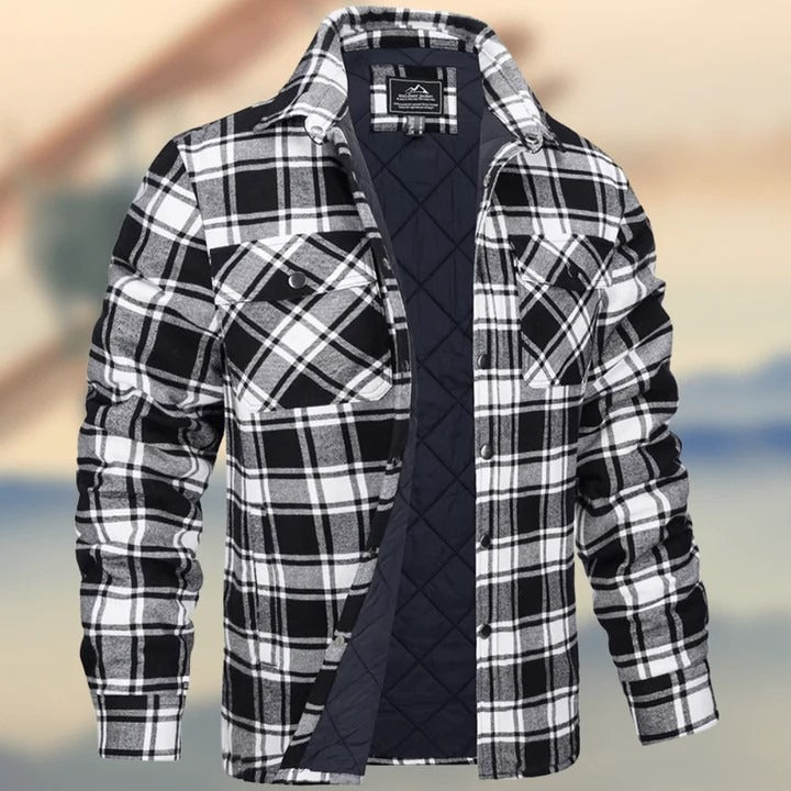 Grayson – Classica Camicia in Flanella dallo Stile Urbano