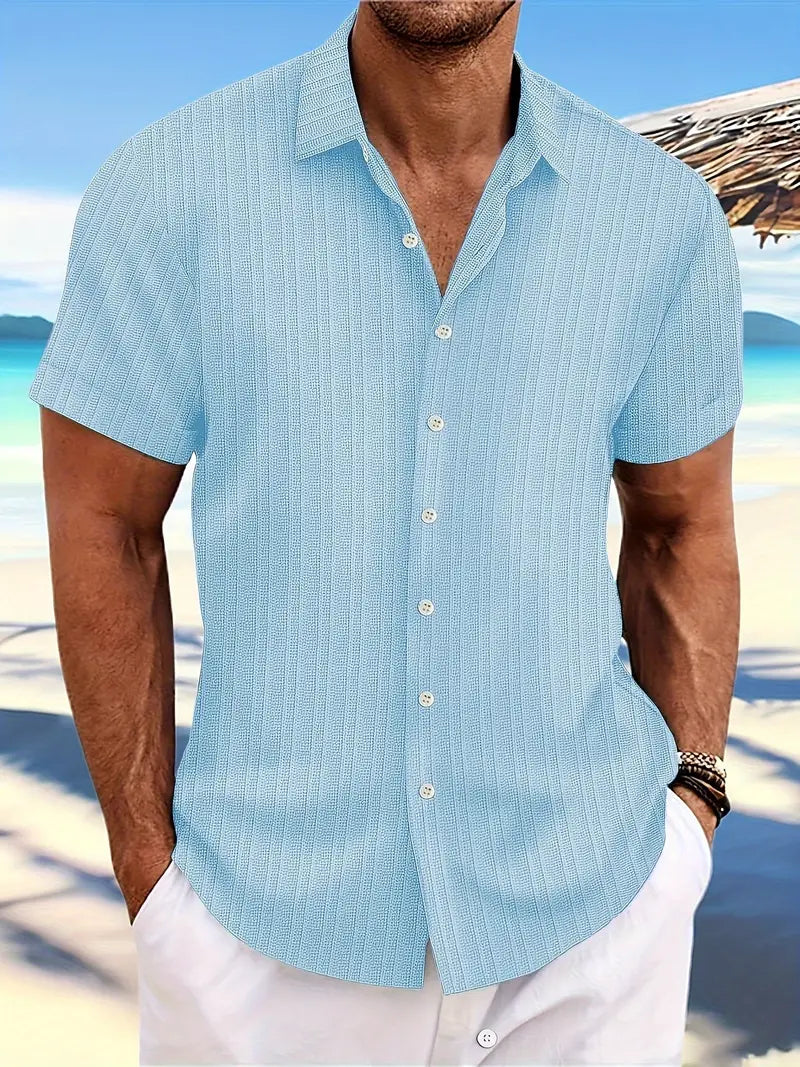 Troy - Camicia Classica con Bottoni