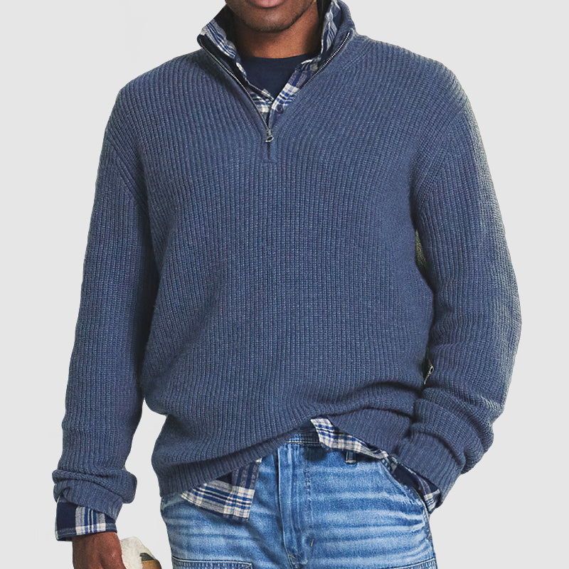 Constantine – Maglione da uomo in cashmere con zip
