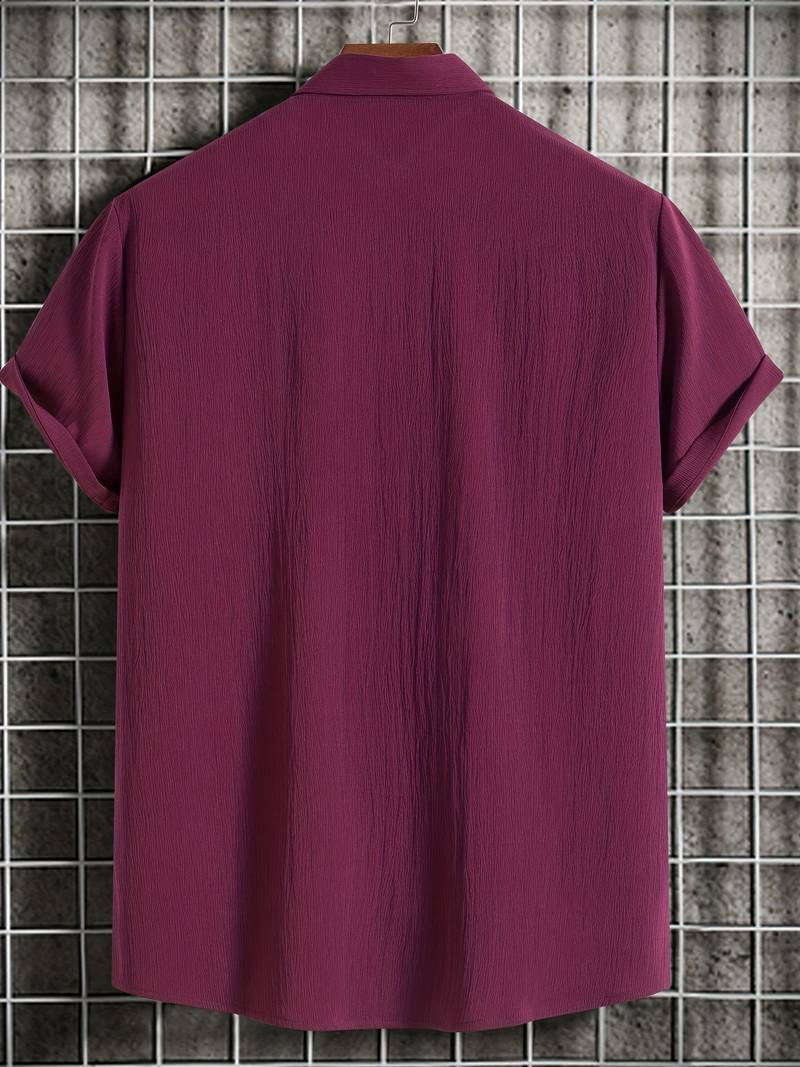 Joshua - Camicia a Maniche Corte Elegante e Senza Sforzo