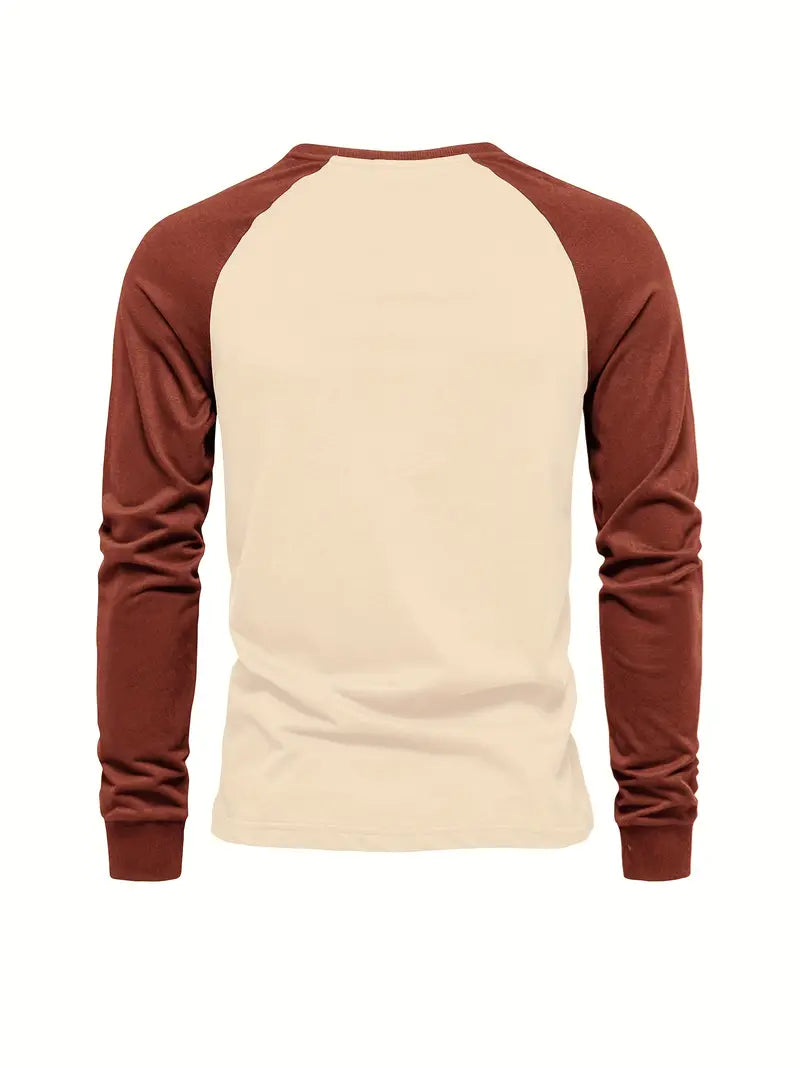 Kairo – Maglia a Maniche Lunghe con Contrasto Deciso