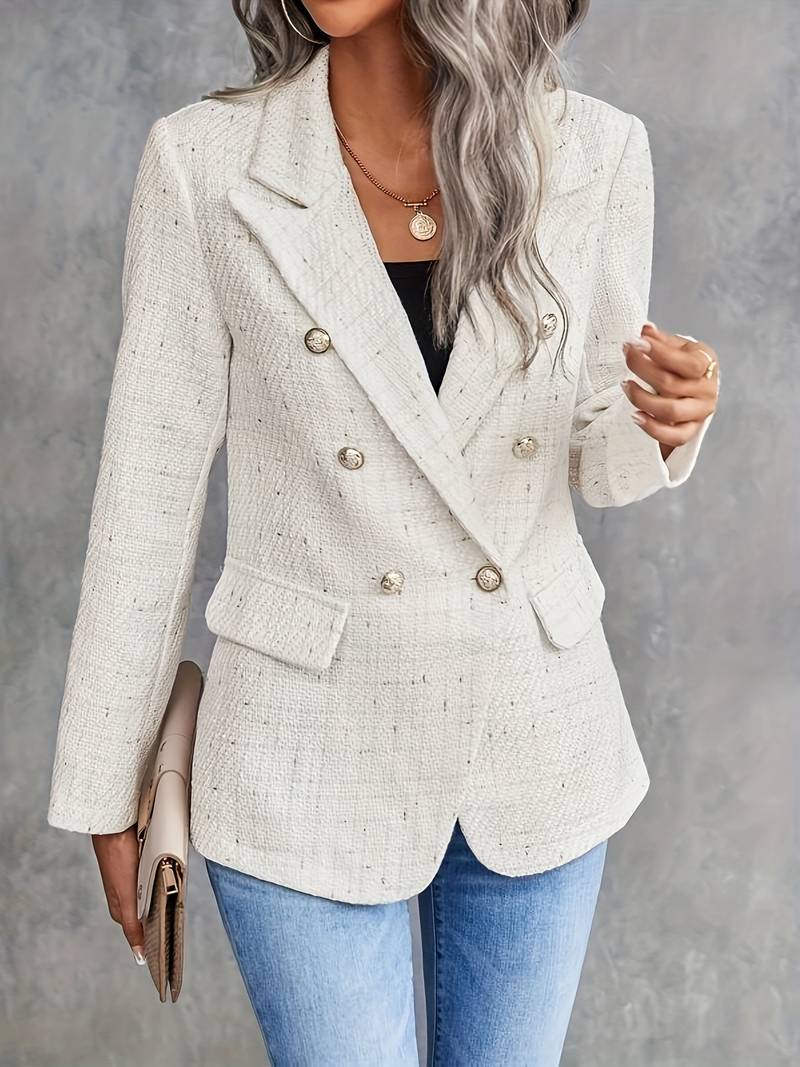Abby – Blazer Classico con Revers Elegante
