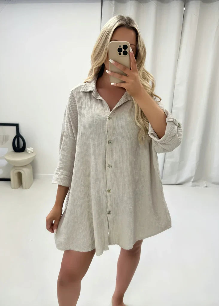 Giada – Kimono Ricamato Oversize