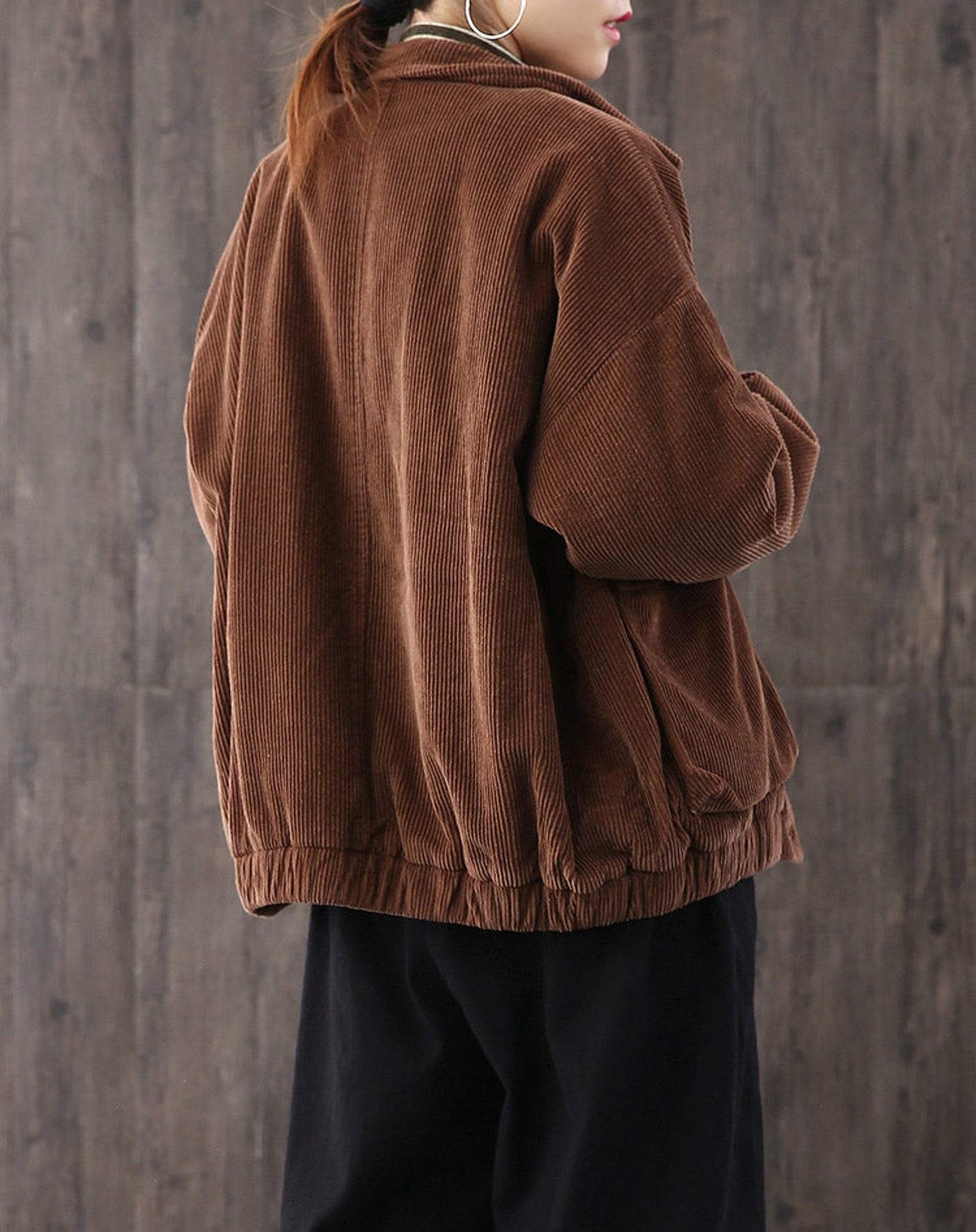 Cappotto Casual Oversize – Giacca Vintage