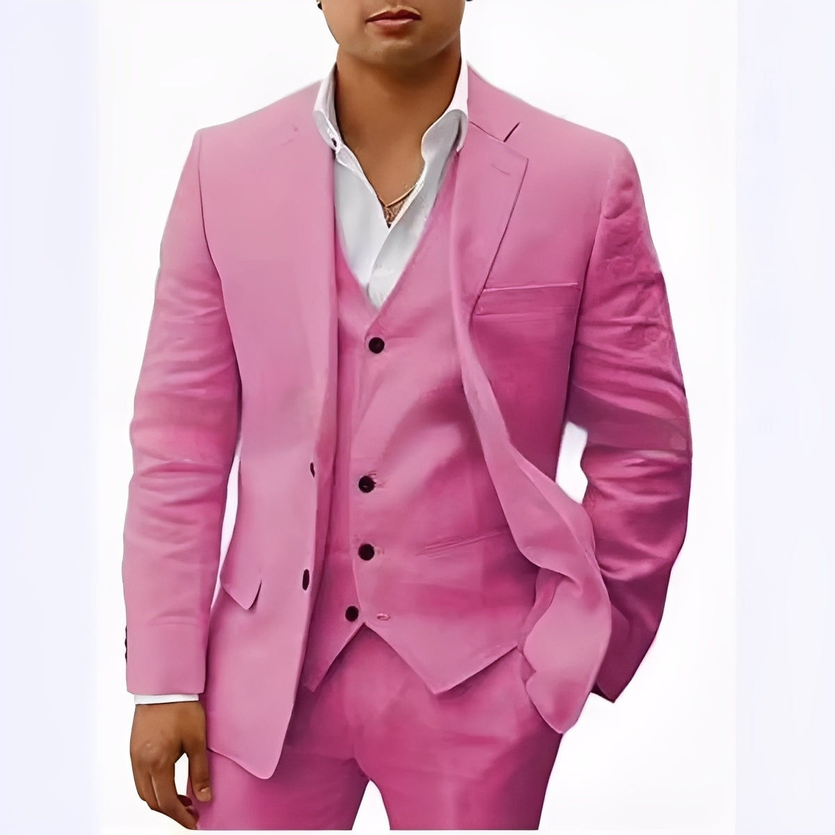 Erik - Completo di lino a 3 pezzi