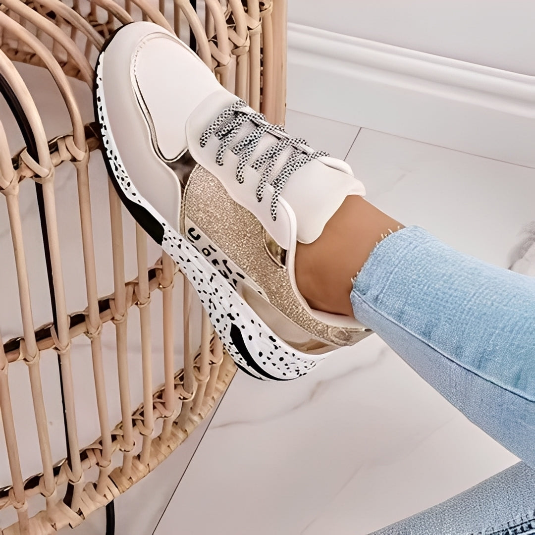 Penelope - Scarpe da Palestra Comode con Zeppa per Donne