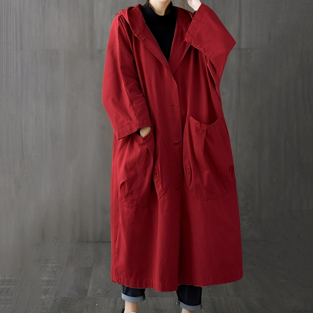 Myranda - Trench elegante e moderno con tasche per donne