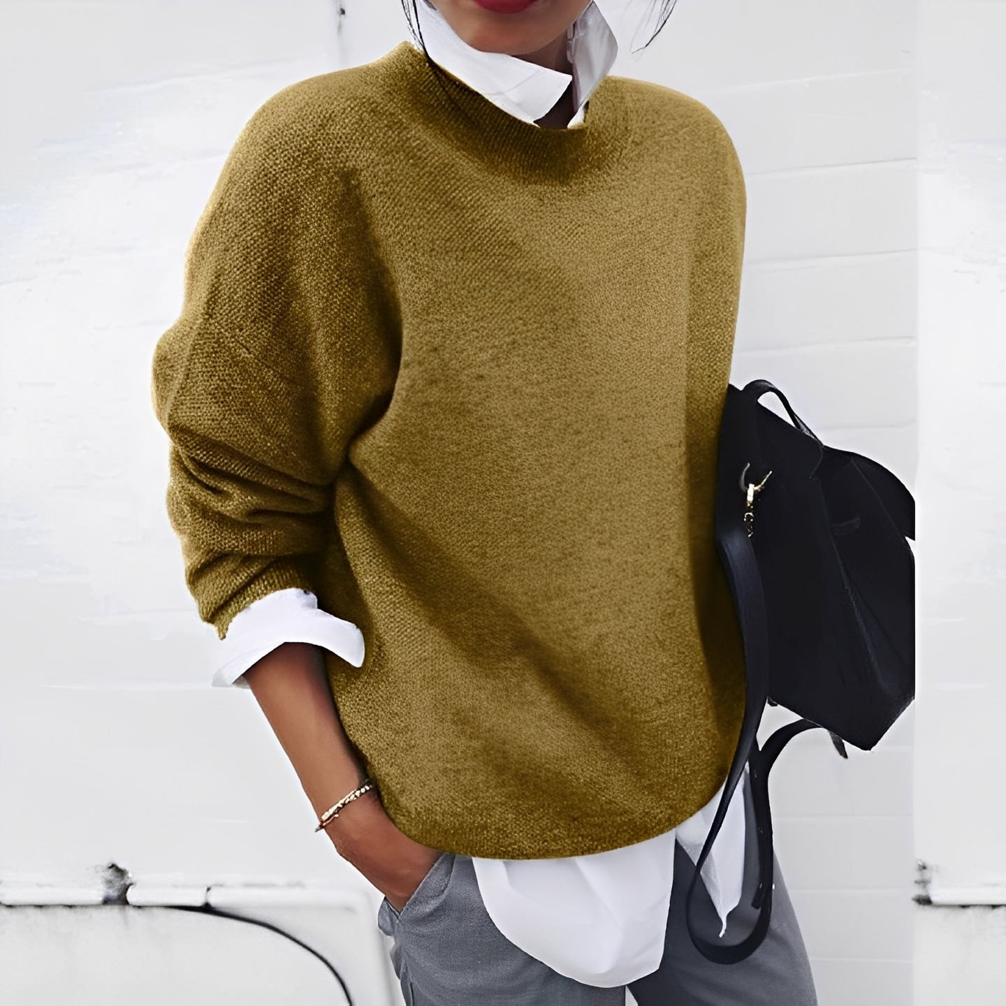 Zinnia - Elegante e caldo maglione in cashmere per donne