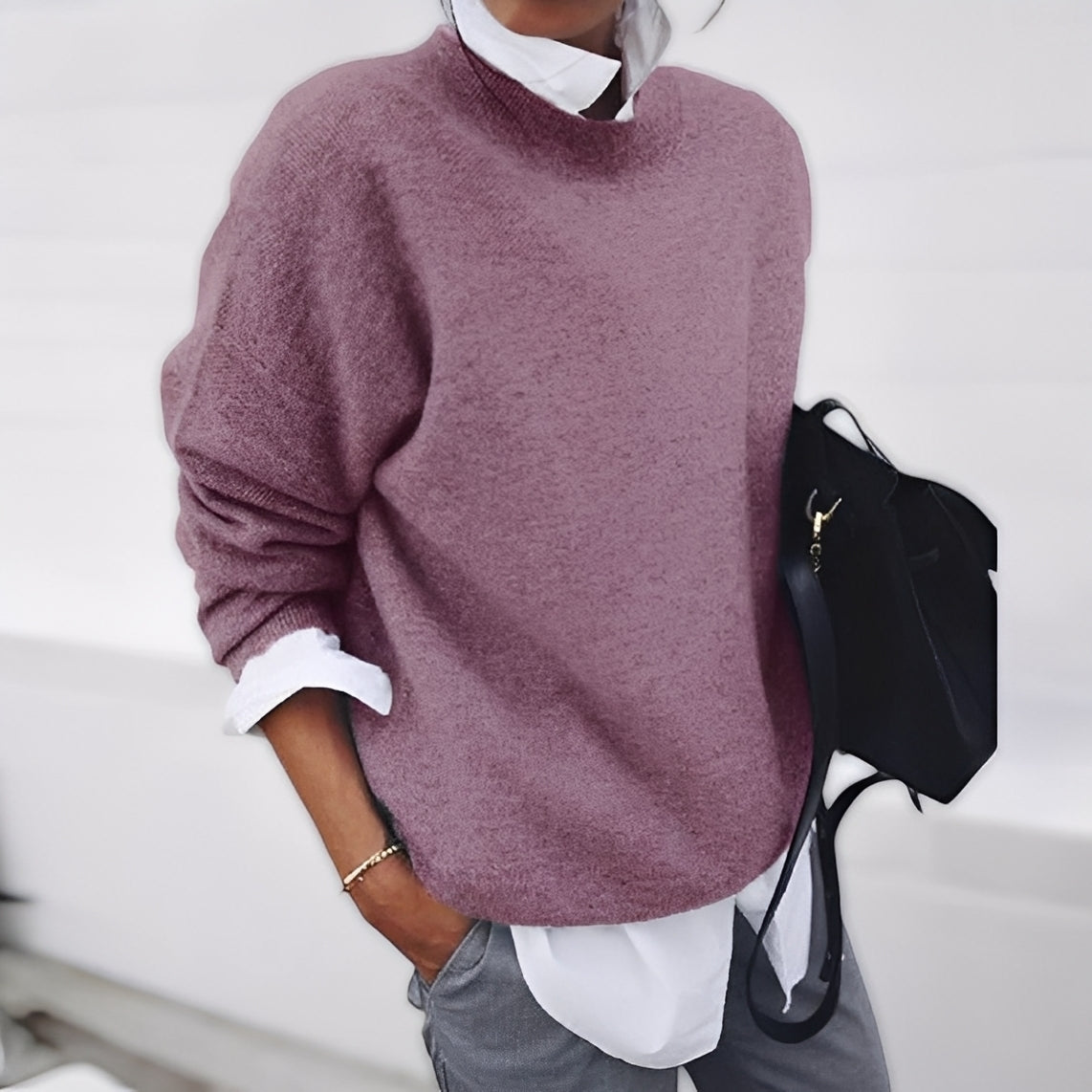 Zinnia - Elegante e caldo maglione in cashmere per donne