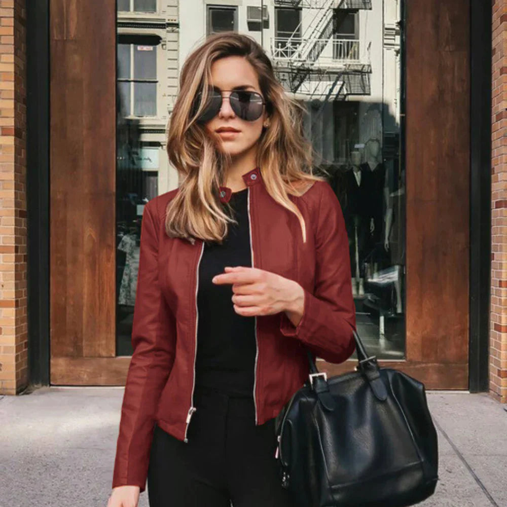 Amber - Giacca Eco-Leder da Donna