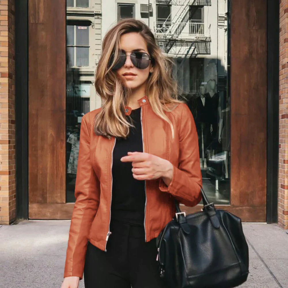Amber - Giacca Eco-Leder da Donna