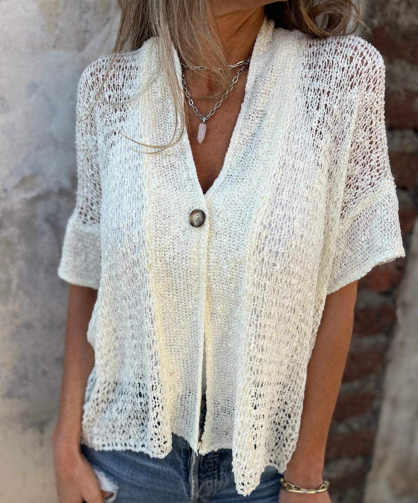 Shane - Cardigan Chic dallo Stile Leggero e Confortevole