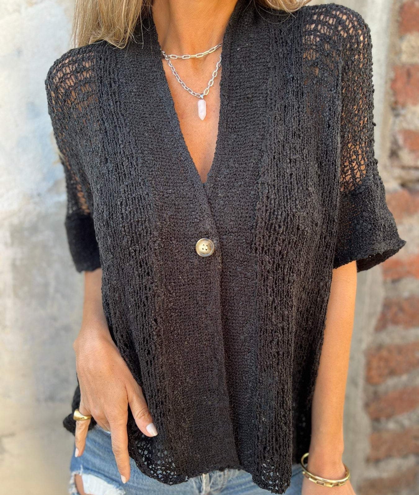 Shane - Cardigan Chic dallo Stile Leggero e Confortevole