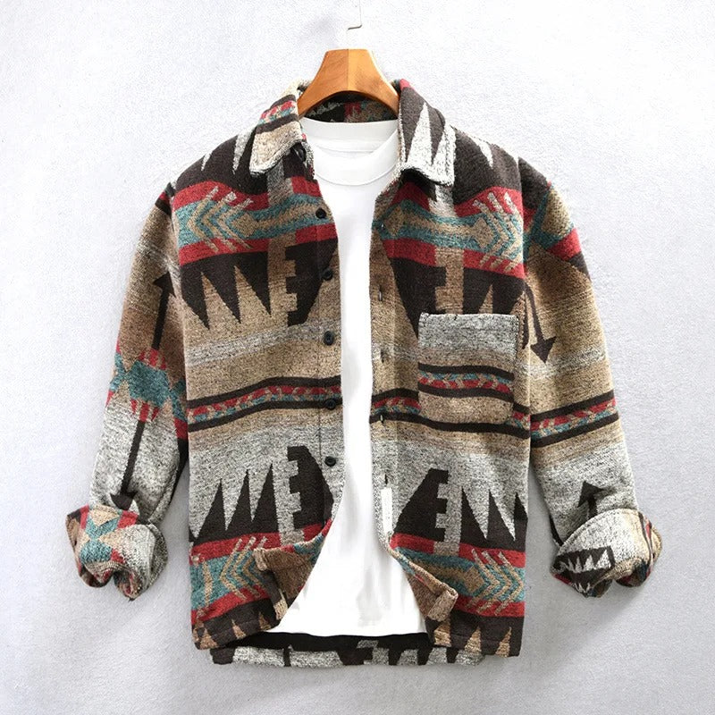 Kenneth - Camicia in Flanella con Misto Lana