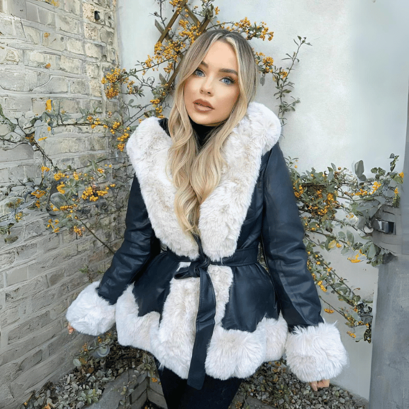 Paz – Elegante Cappotto di Pelliccia